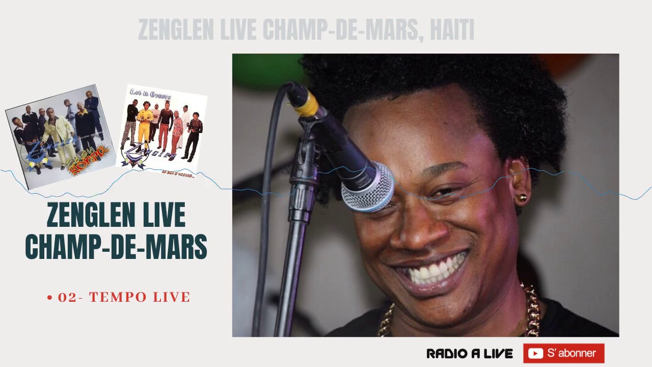 Tempo Live - Zenglen with Gracia Delva Champ de Mars, Haiti