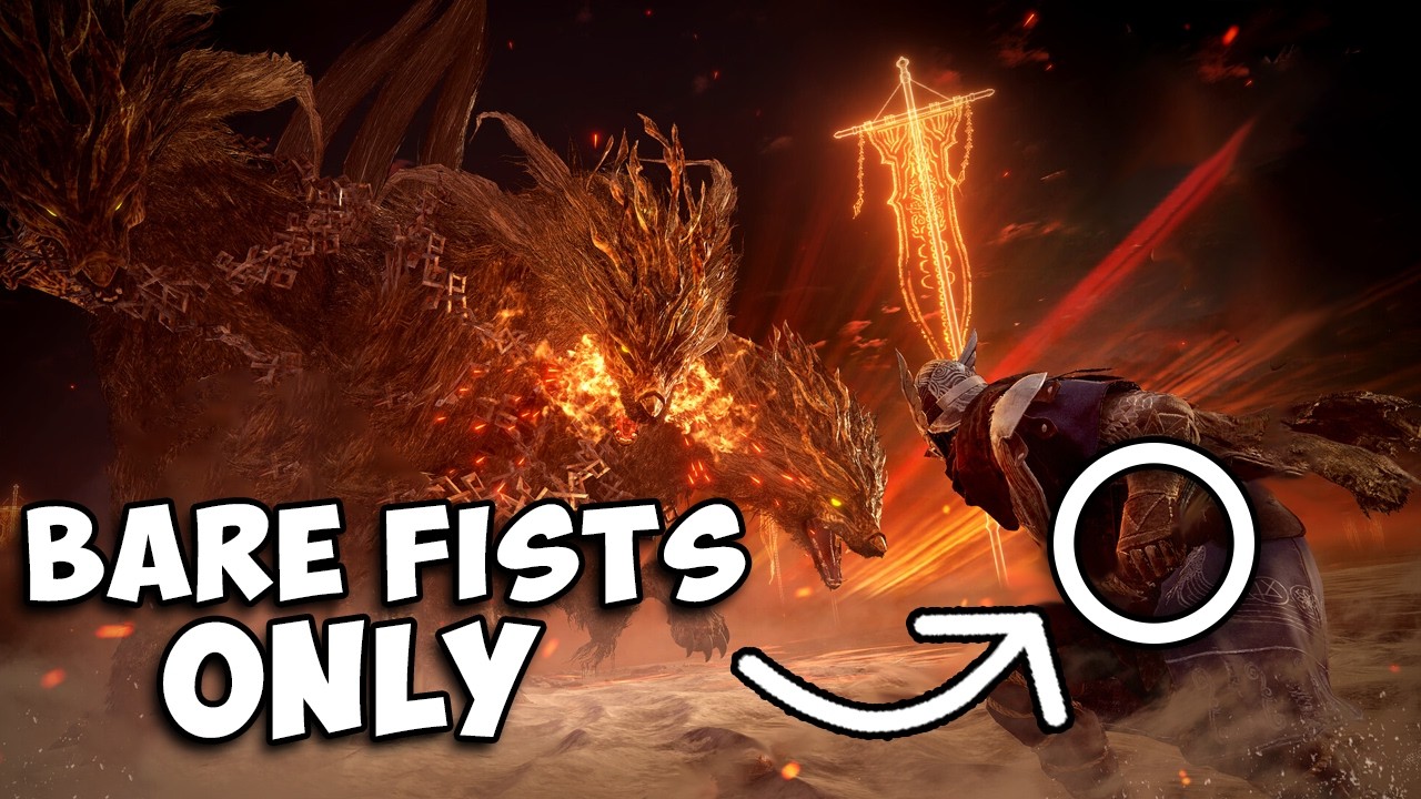 I beat all of Nightreign using ONLY my bare fists