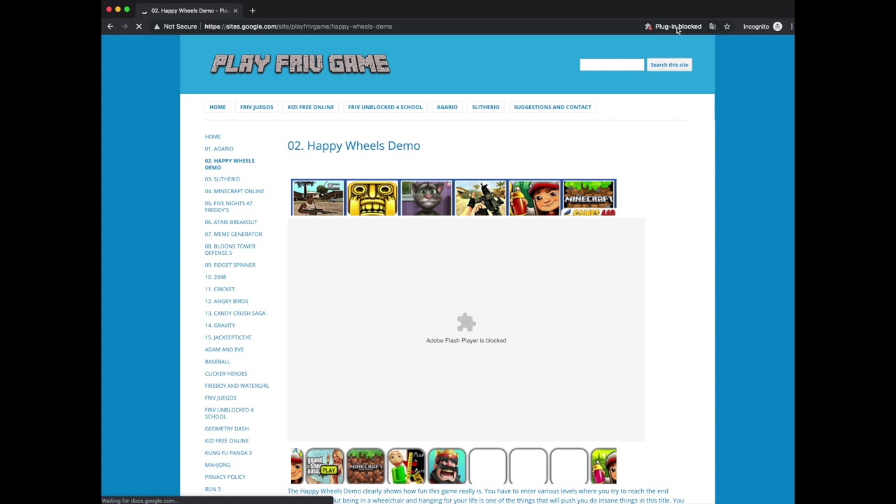 How to Play Friv Games on Google Sites in Chrome