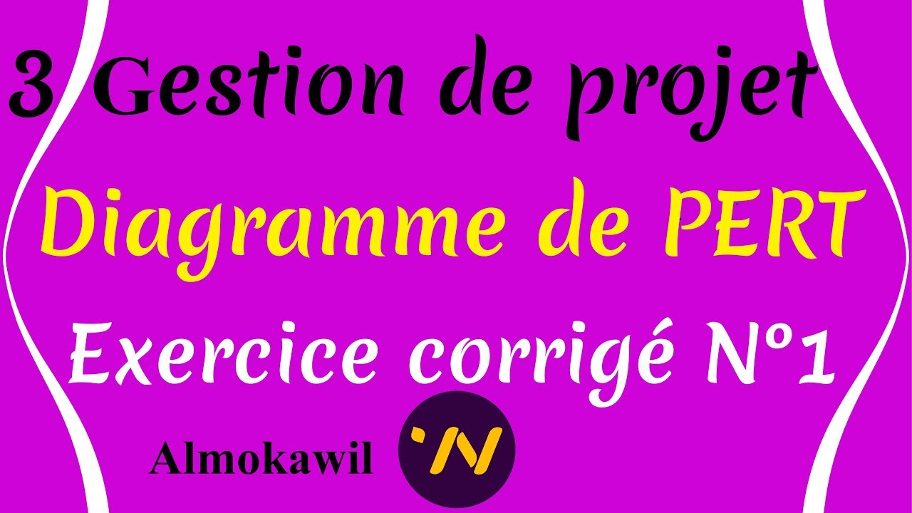 3_ gestion de projet planification diagramme de pert exercice corrigé darija