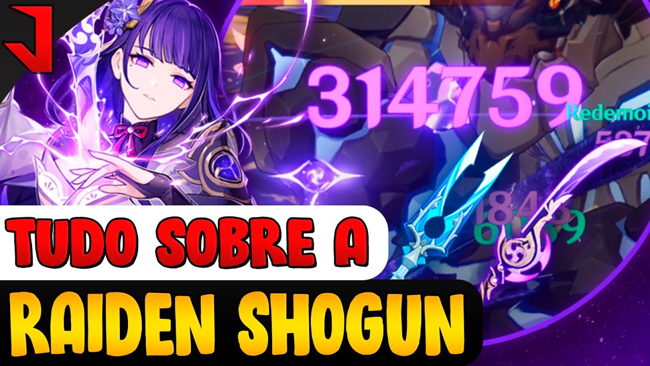 GUIA ATUALIZADO DA RAIDEN SHOGUN! DICAS DE ARMAS, ARTEFATOS, TIMES E GAMEPLAY | GENSHIN IMPACT