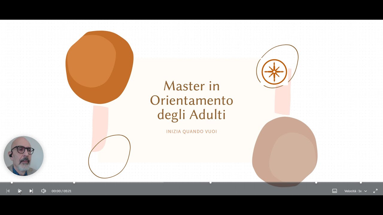 Master in orientamento professionale 2023