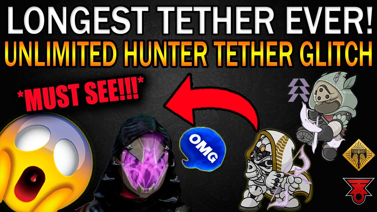 How to do the HUNTER TETHER GLITCH in Destiny!!!