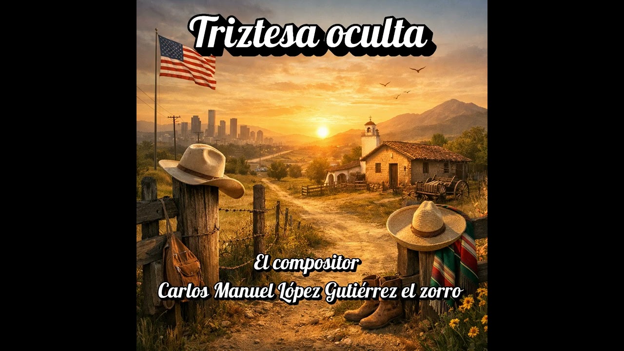 Triztesa oculta.                      Compositor            Carlos Manuel López Gutiérrez el zorro 🦊
