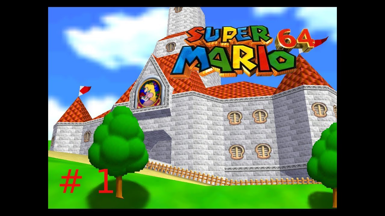 Lets Play Super Mario 64 #1 (100%/Deutsch) - Die Suche nach den Power-Sternen