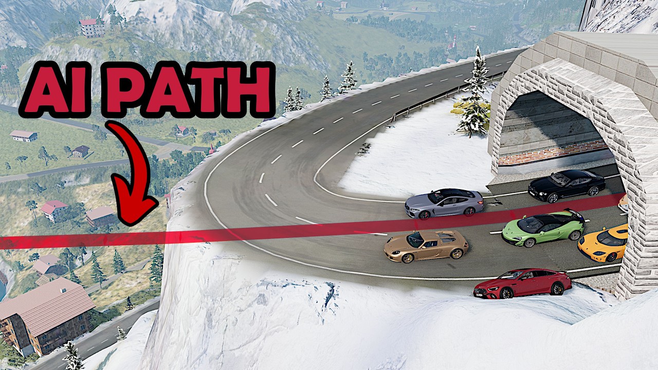 telling AI the road is straight when it clearly isn't