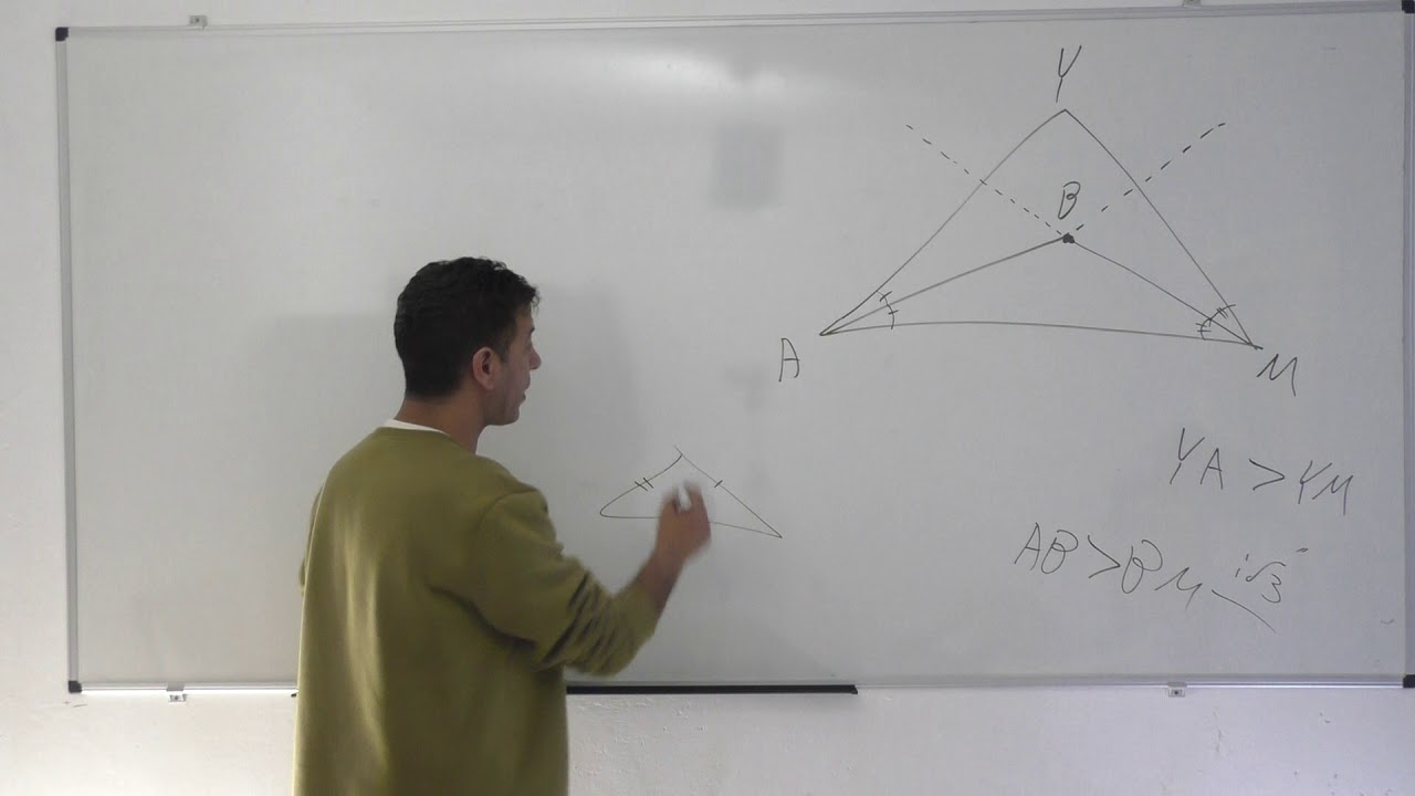 אי שיוויונים במשולש -כיתה ט