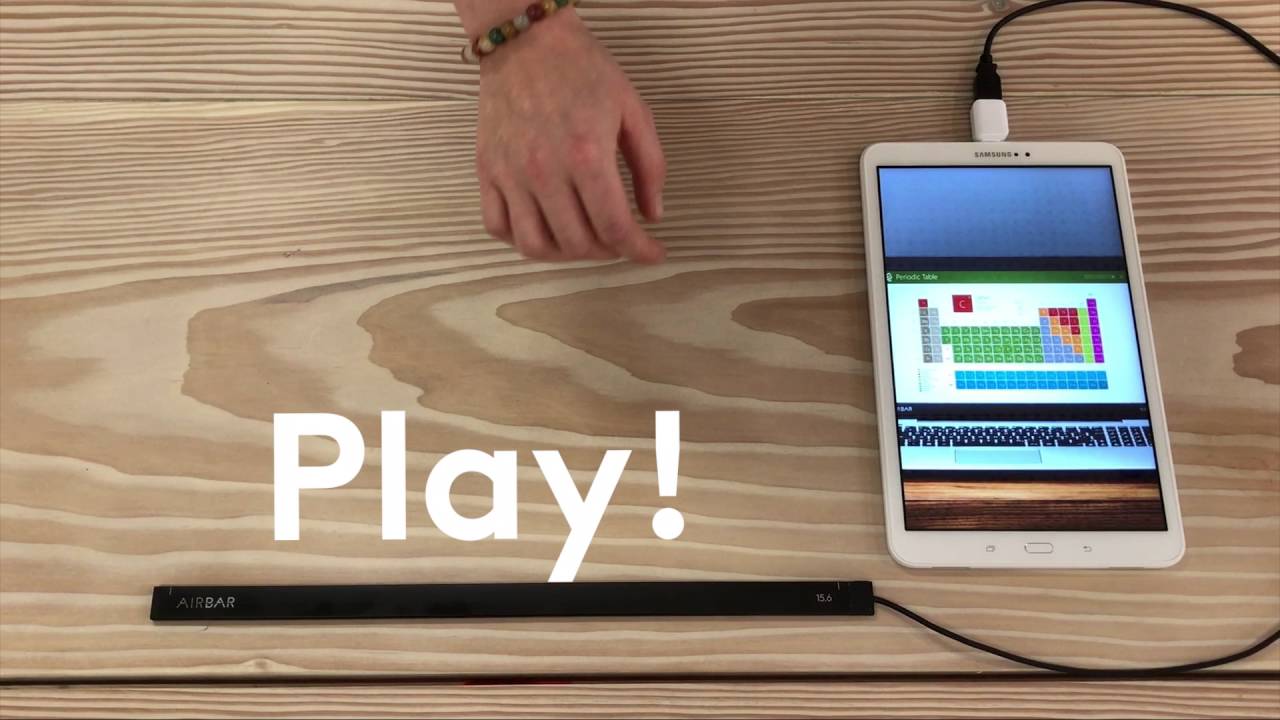 AirBar Android&reg; Experiment