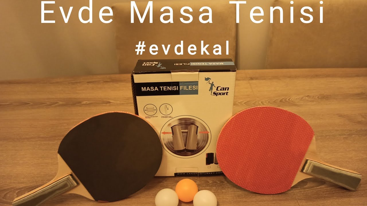 Masa Tenisi Filesi ve Raketleri Ürün İnceleme / Evde Masa Tenisi oynamak