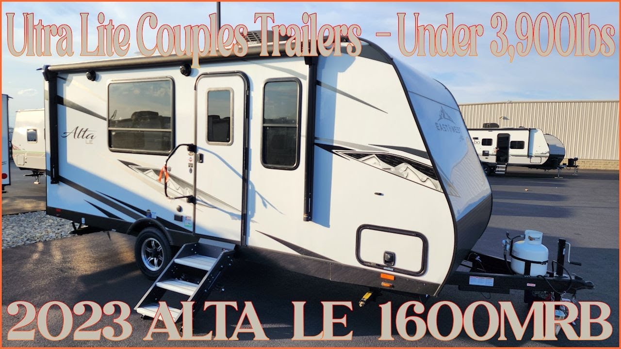 Ultra Lite Trailer 2023 Alta LE 1600MRB Camper by East To West RV @ Couchs RV Nation RV Review Tour