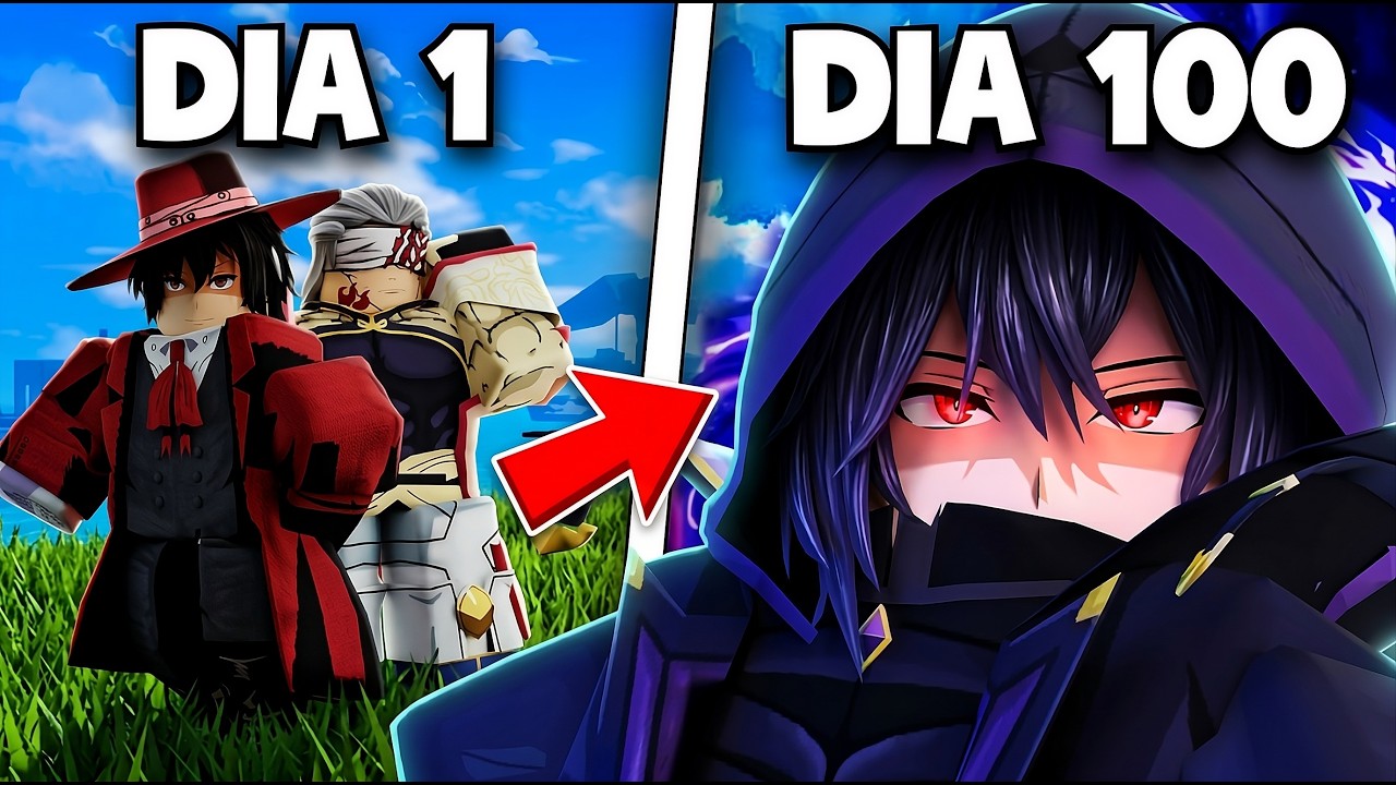 Passamos 100 DIAS no Sailor Piece do Roblox!