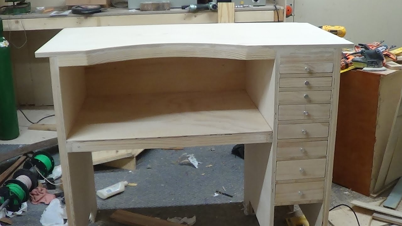 Making A Jewelers Bench Part 8