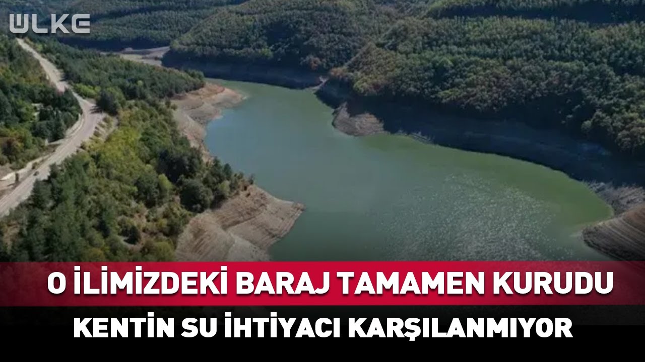 O İlimizdeki Baraj Tamamen Kurudu! Kentin Su İhtiyacı Karşılanamıyor...