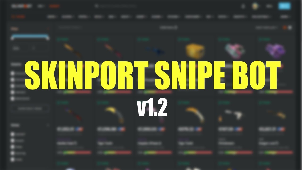 I Found a Faster Way to Snipe Deals on Skinport (New Version)