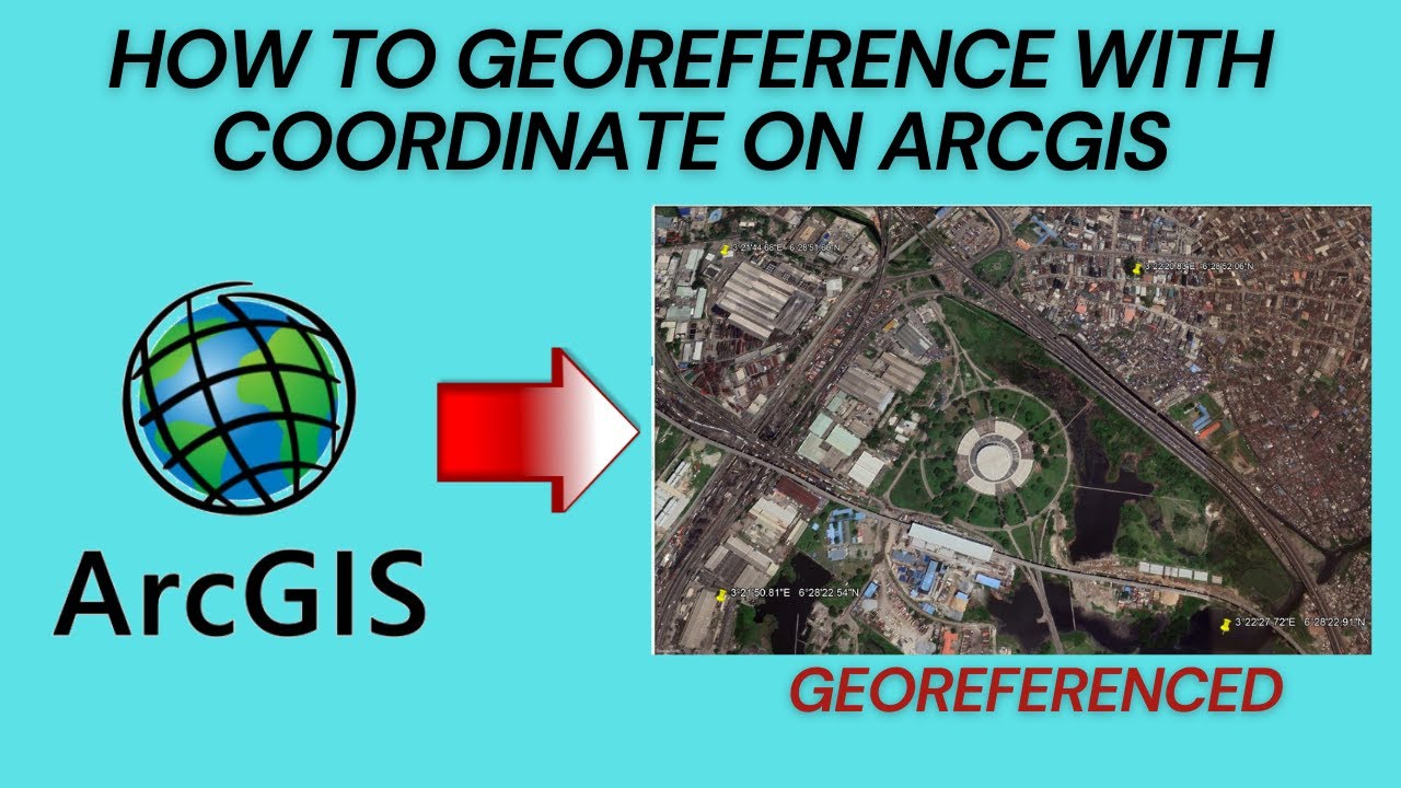 Georeferencing - Google earth imagery through know longitude & latitude