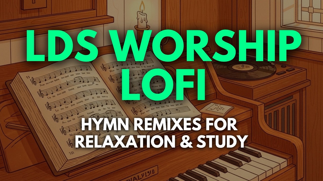 LDS Worship Lofi | Hymn Remixes for Relaxation & Study | Mormon Music