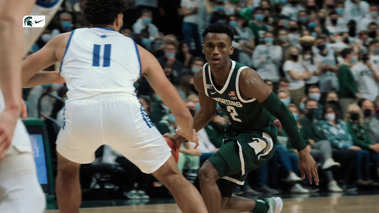 Grand Valley State vs Michigan State Men's Basketball | Cinematic Highlight | November 4, 2021