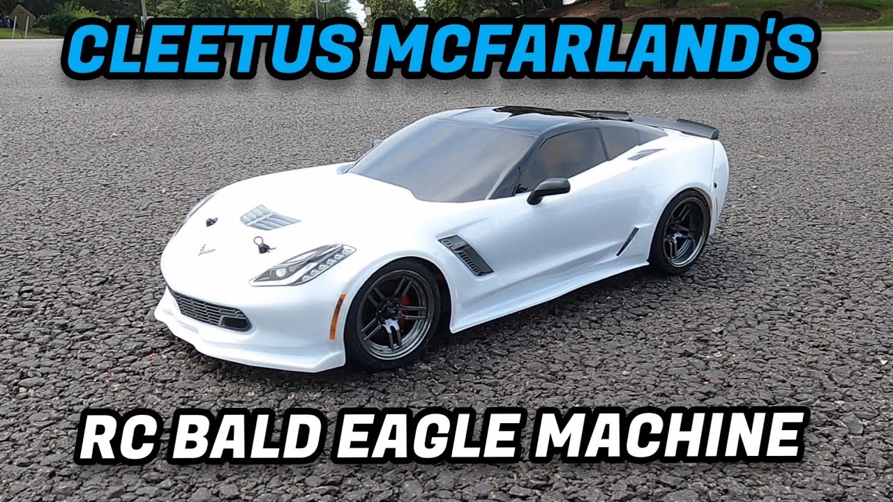 RC Bald Eagle Machine! Traxxas 4-tec 2.0 VXL High Speed Gearing!