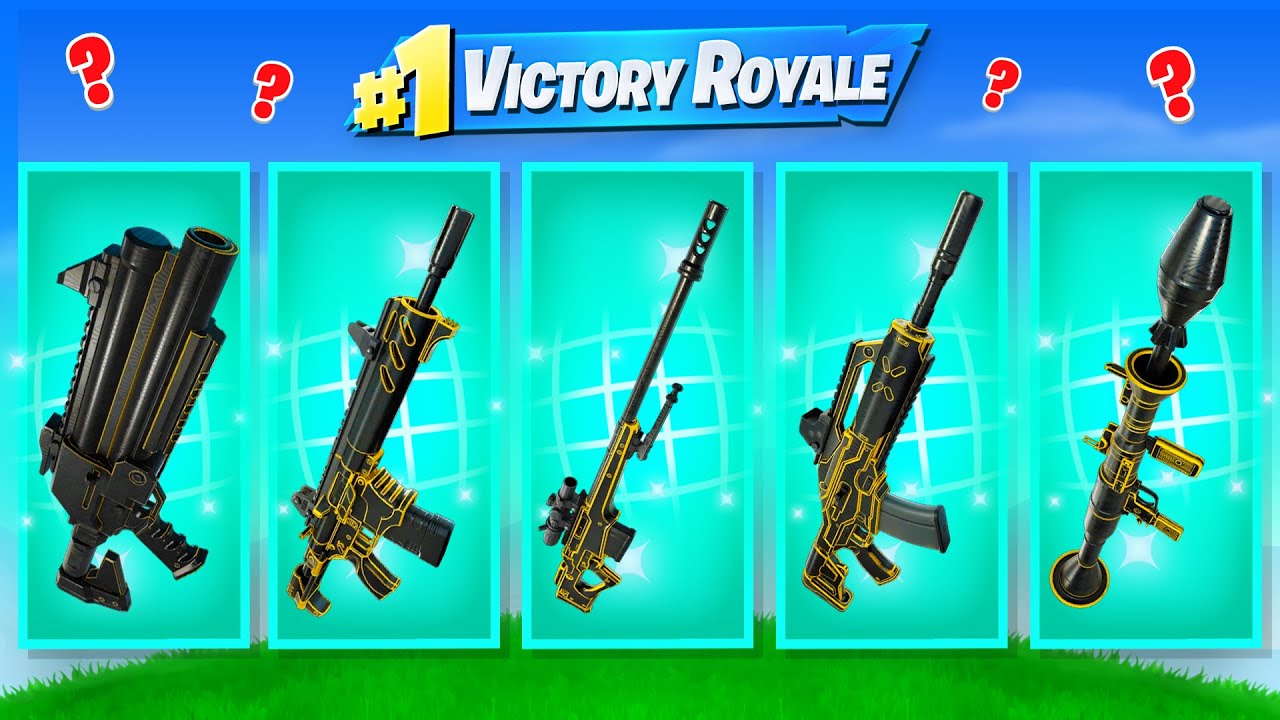 LOSOWA EGZOTYCZNA BROŃ CHALLENGE w Fortnite