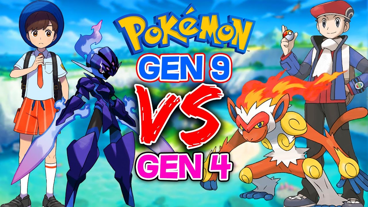 We Catch Generation 9 or 4 Pokemon... Then We FIGHT!