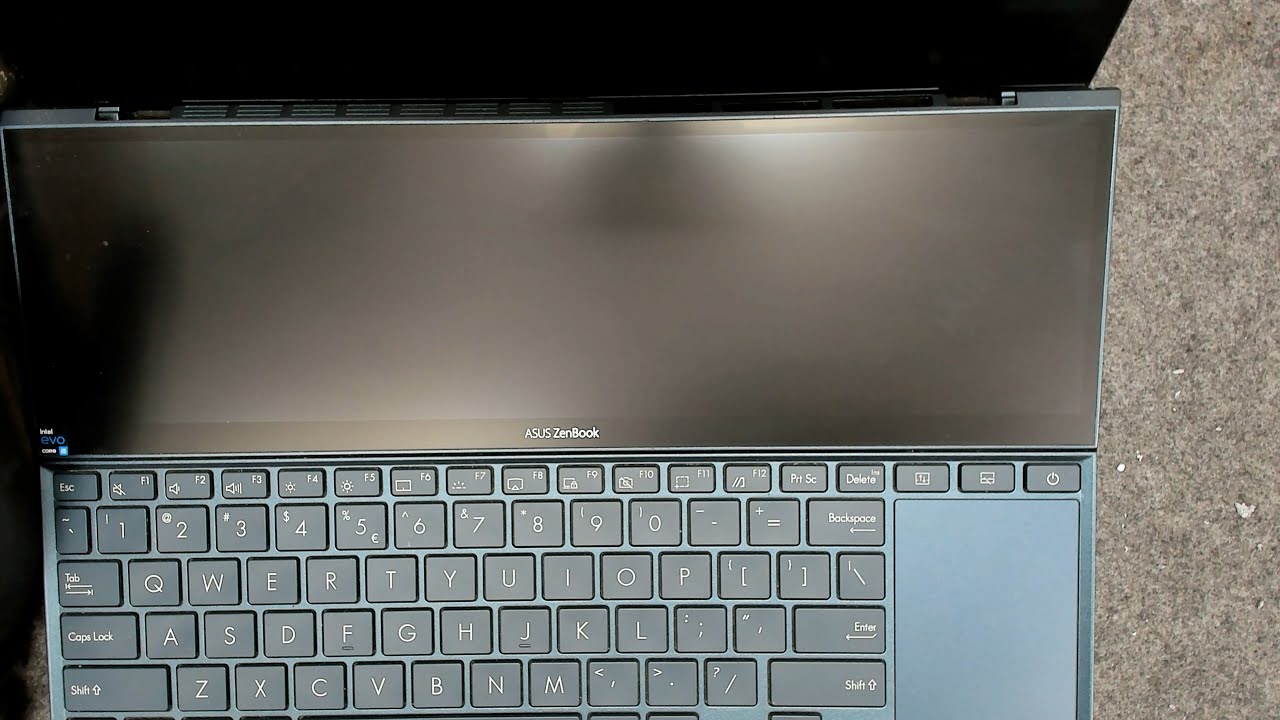Замена термопасты Asus Zenbook Duo 14 UX482