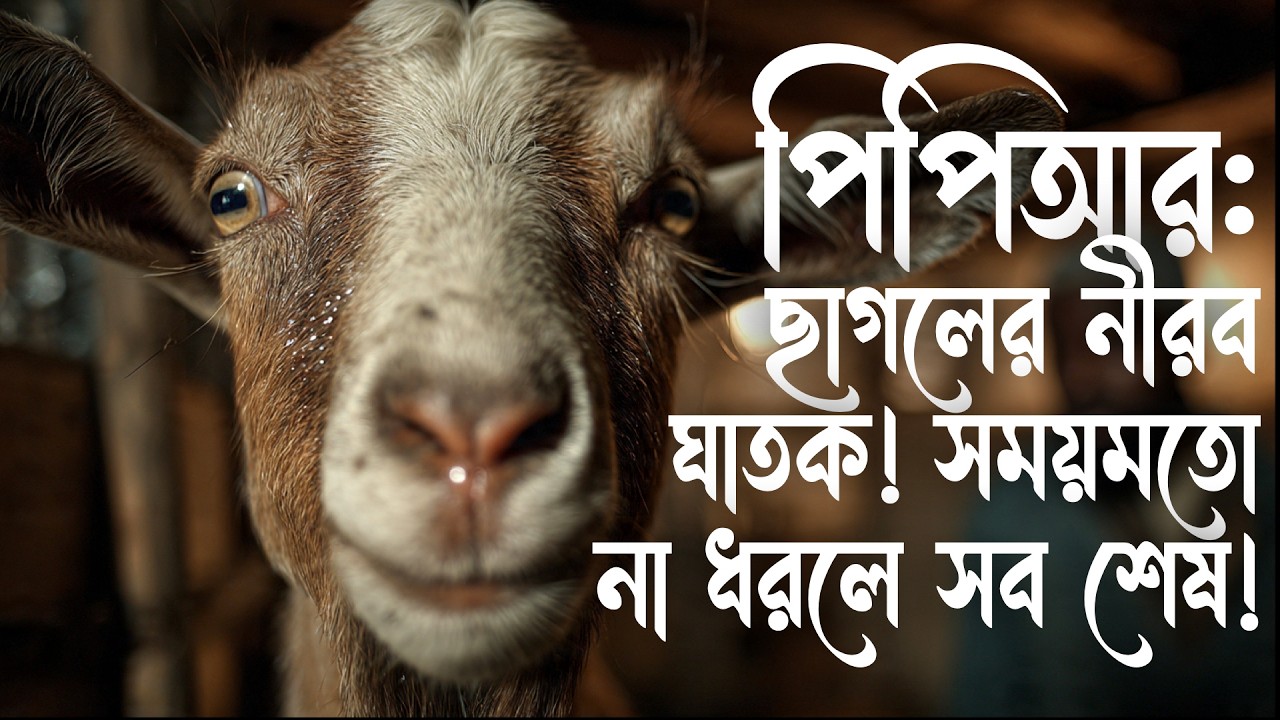 পিপিআর: ছাগলের নীরব ঘাতক! সময়মতো না ধরলে সব শেষ!