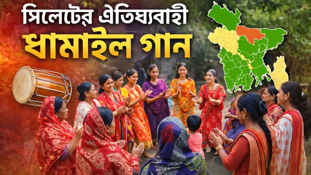 সিলেটের ঐতিহ্যবাহী ধামাইল গান ও নাচ | আপনি শুনলে অবাক হবেন | Sylhet dhamail song |