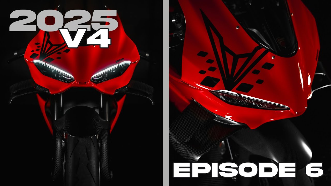 2025 Ducati Panigale V4 Build Series, Episode 6: Install Carbon Wings
