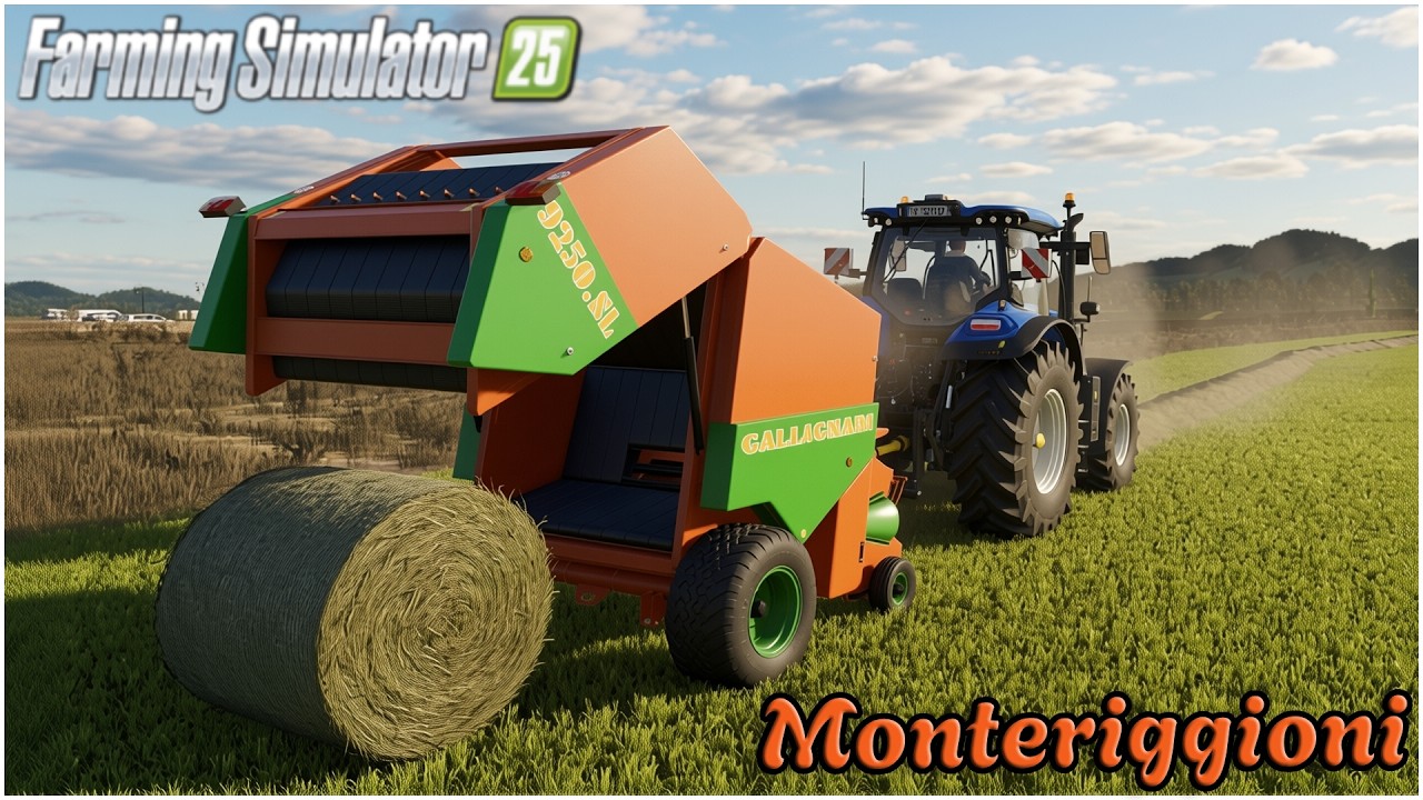 MONTERIGGIONI FS25 #60 - COMPRIAMO IMBALLATRICE Gallignani 9250 SL - GAMEPLAY ITA