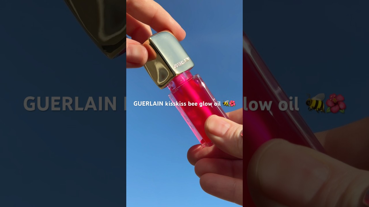 GUERLAIN kisskiss bee glow oil in 458🐝🌺