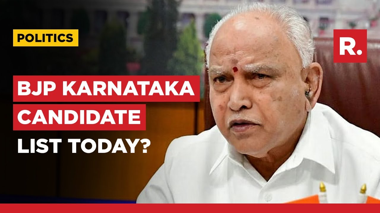 Karnataka Assembly Elections: BJP Likely To Release First List of Candidates Today