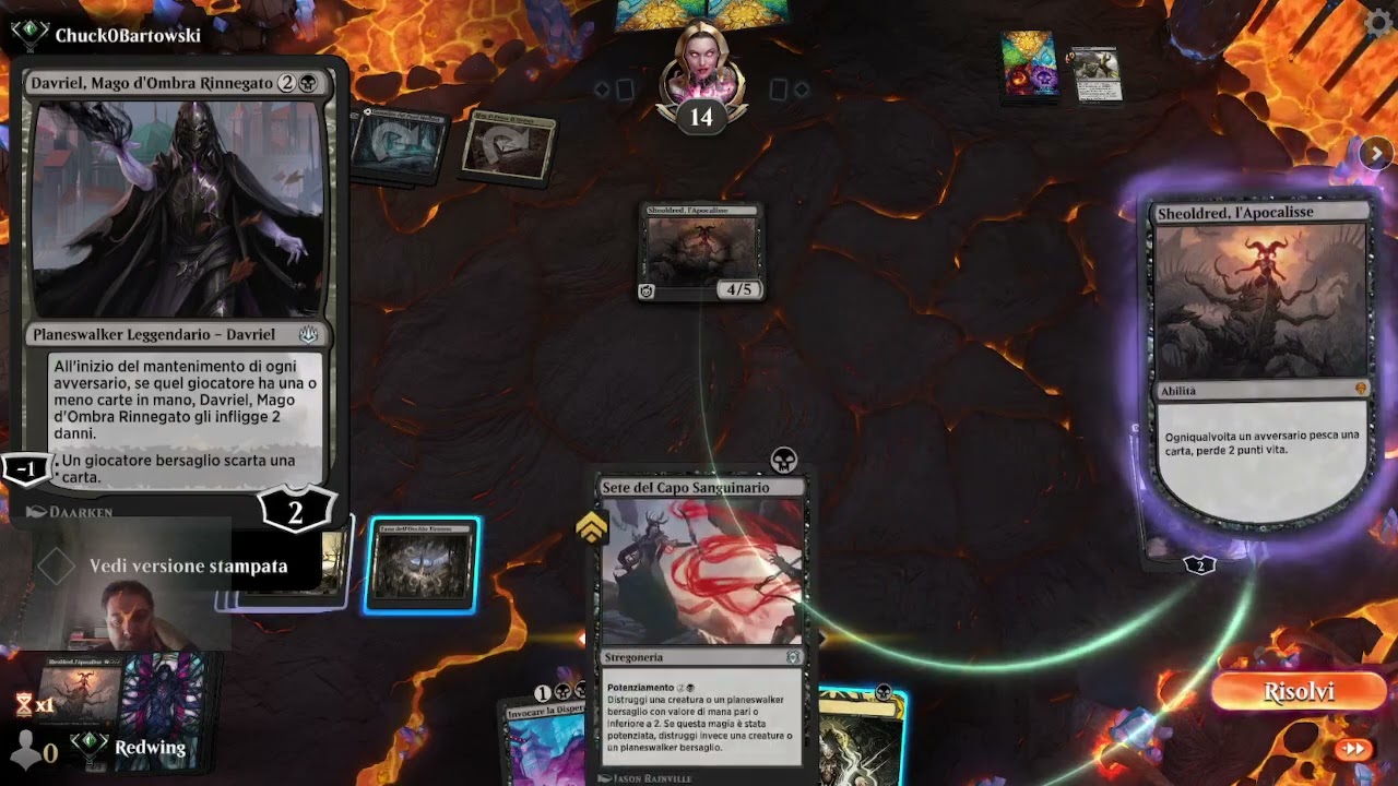 Magic Arena mono nero timeless 3