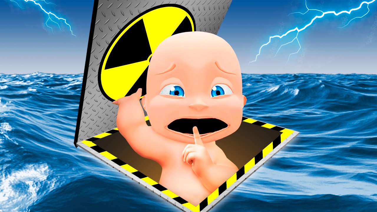 Baby Builds SECRET UNDERWATER BUNKER!