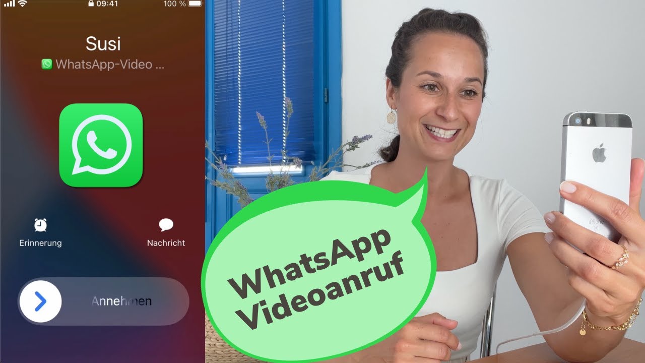 Mit WHATSAPP per VIDEO telefonieren - VIDEOANRUF STARTEN und ANNEHMEN