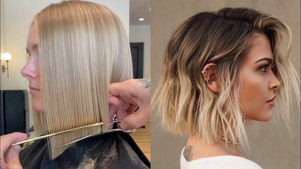 Cheveux courts et à la mode en 2021 - coiffures pour femmes 😍