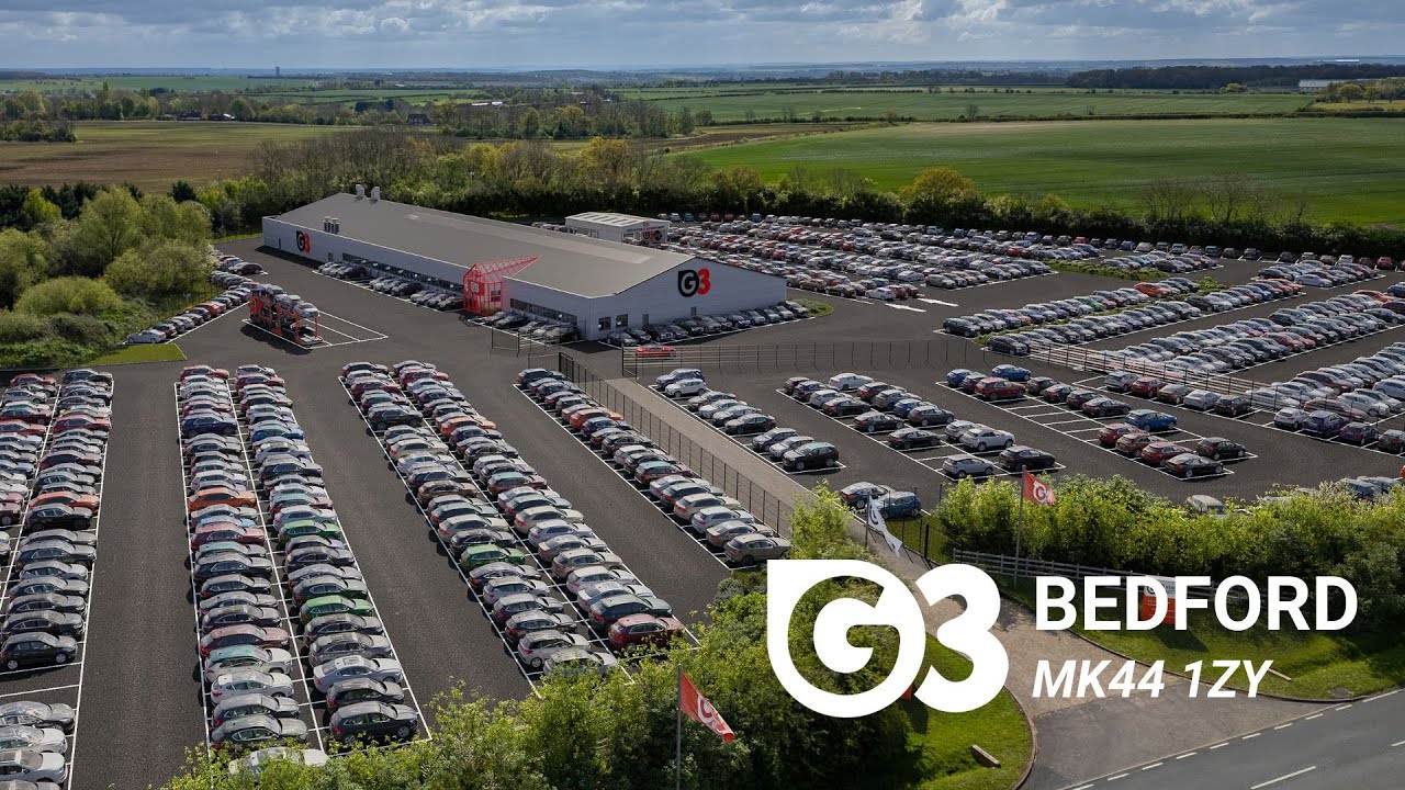 G3 Vehicle Auctions Bedford - our new 14-acre vehicle auction experience!