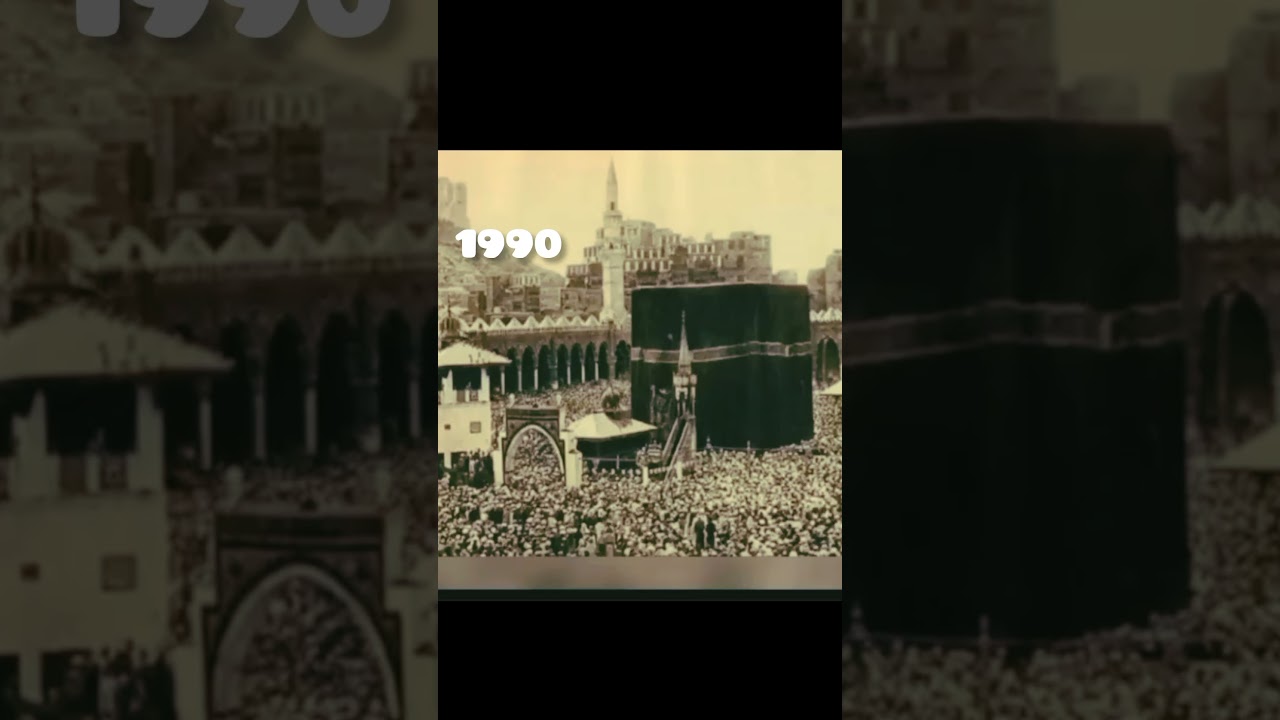 Evolution of Kaaba 🕋 | 1880 BCE to 2025#Kabbah #Mecca #Islam#youtubeshorts