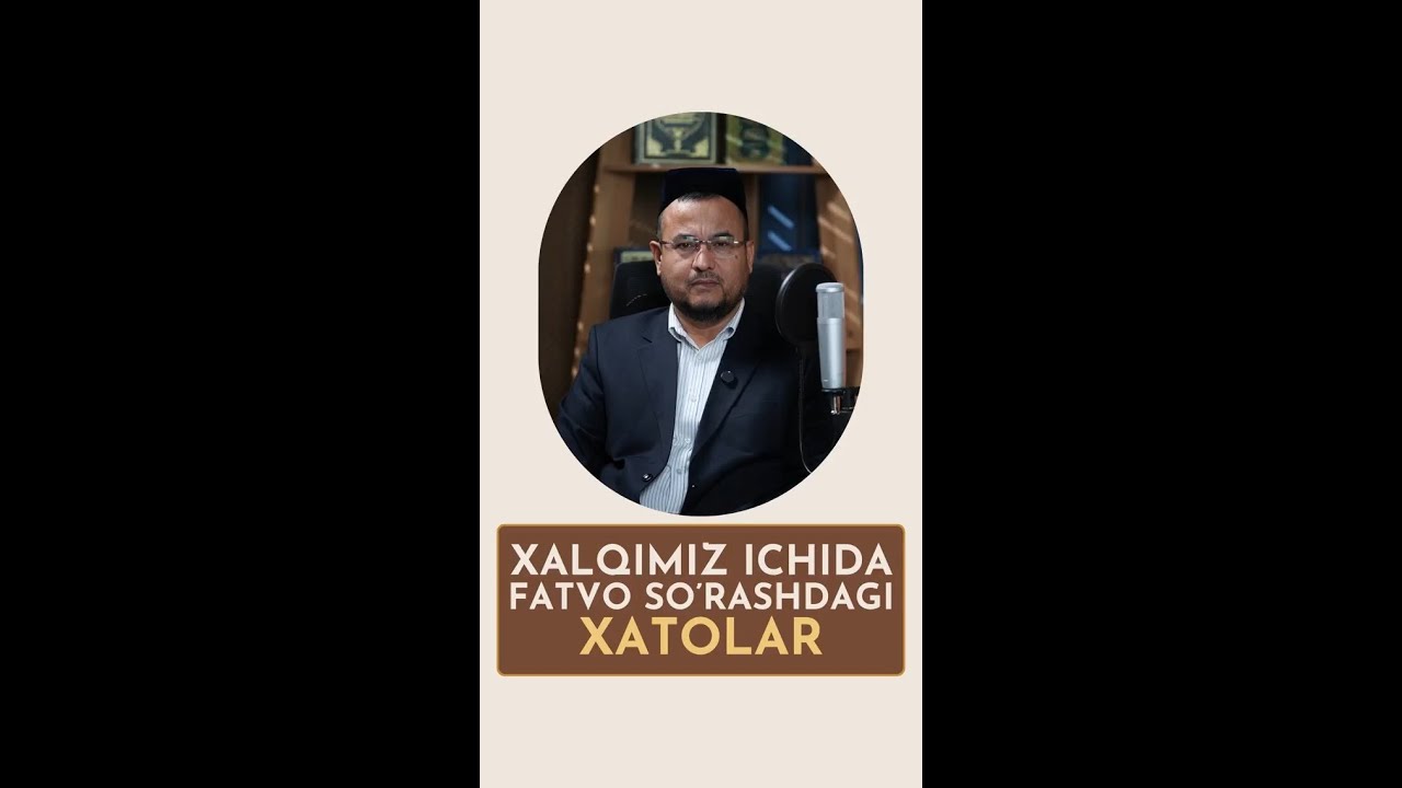 📱🗣FАTVO SOʼRАSHDА XАTOLАR HАM BOʼLISHI MUMKINMI❓