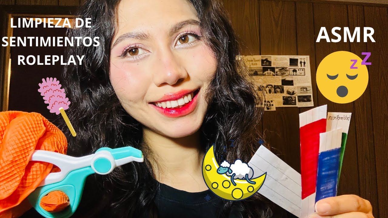 🌸ASMR LIMPIO TUS SENTIMIENTOS super RELAJANTE Roleplay😴