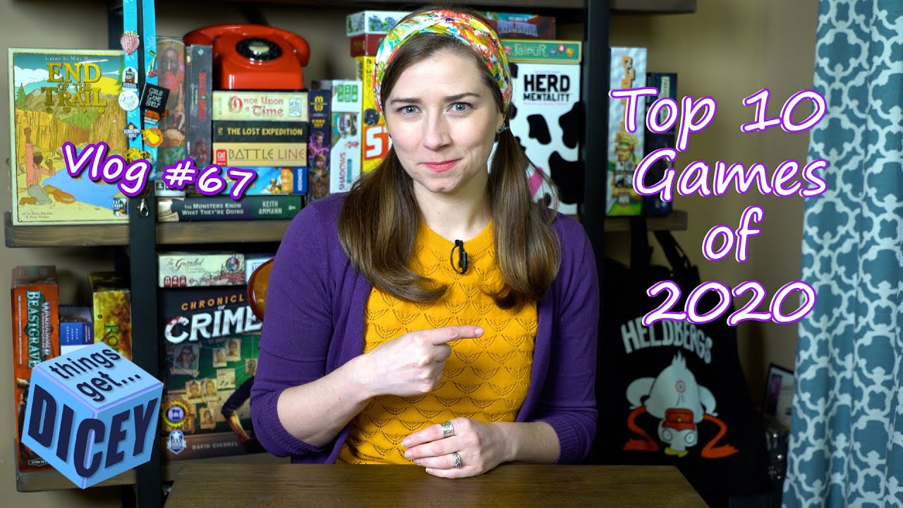 Top 10 Games of 2020 Vlog! | Things Get Dicey