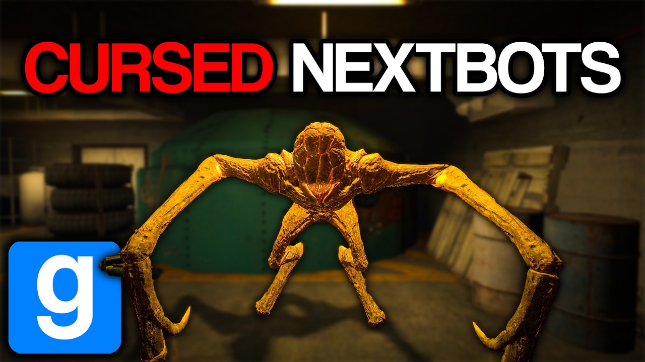 Surviving the MOST CURSED Nextbots in GMOD…