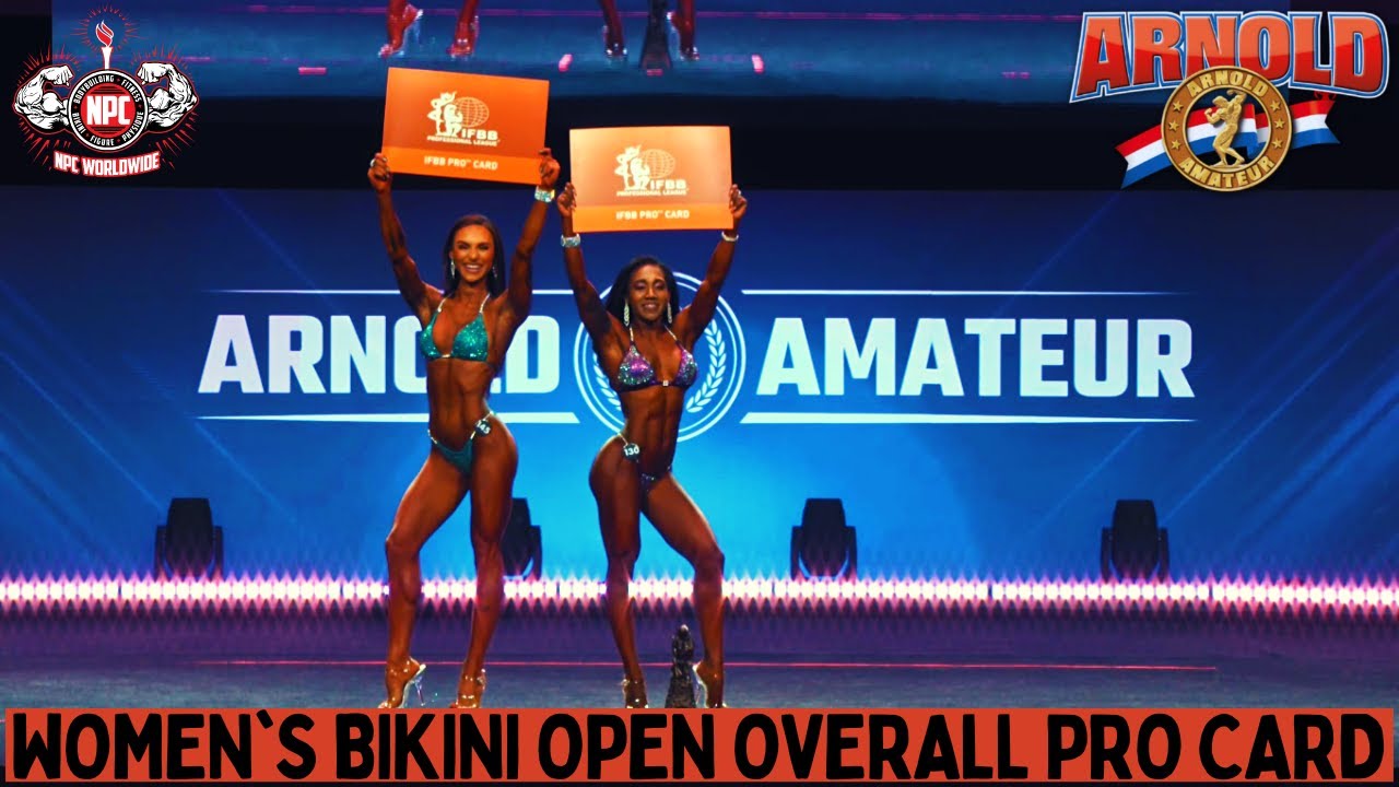 Arnold Sports Festival Amateur 2024 - Women's Bikini Open Overall Premia&ccedil;&atilde;o IFBB Pro Card