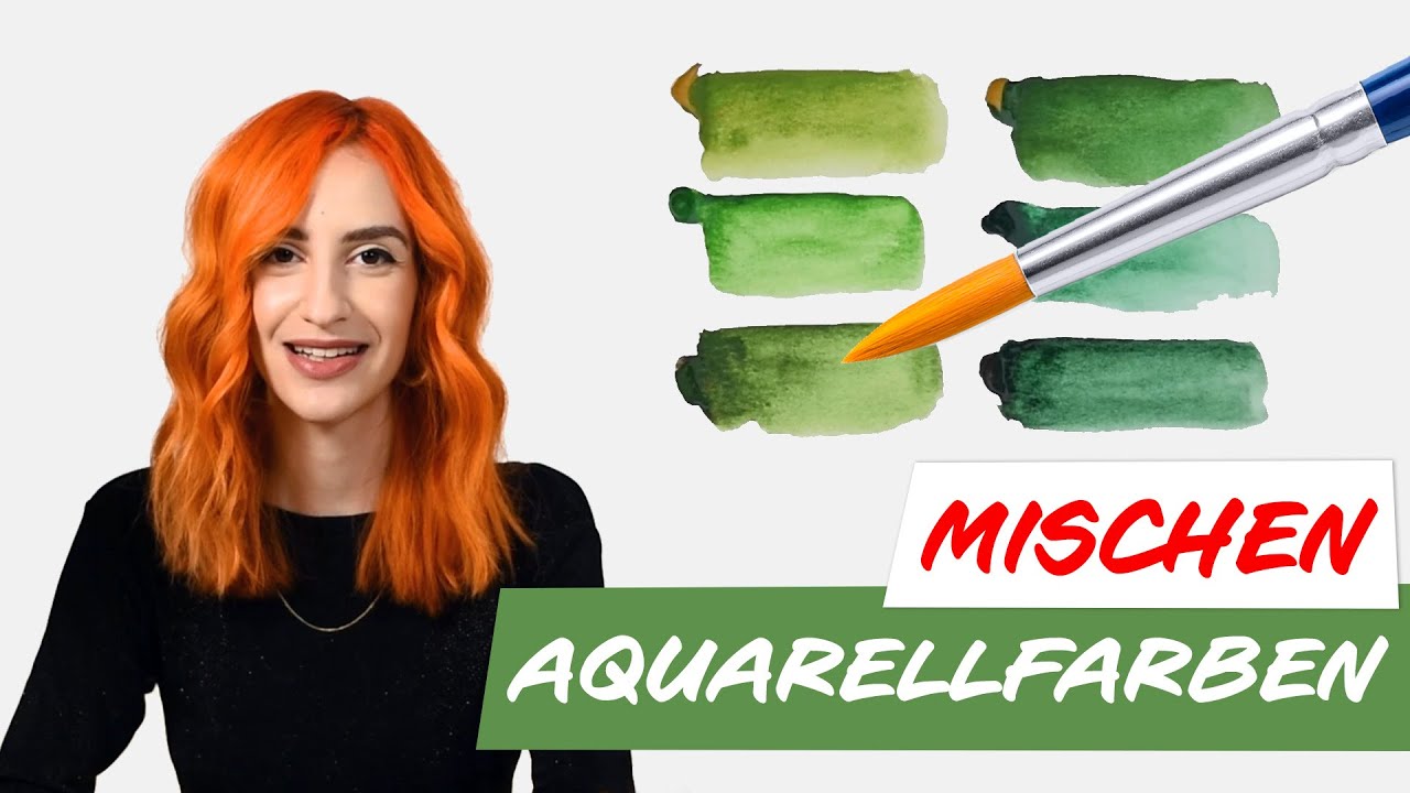 Farbauswahl und Aquarellfarben mischen - Tutorial 6 | STAEDTLER Art Class