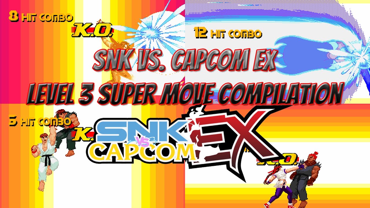 M.U.G.E.N - All Level 3 Super Move Compilation - SNK vs. Capcom EX