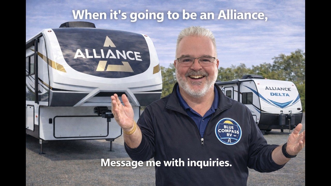 Alliance RV 340RL. Complete Walk through and walk around. Check the description for more details