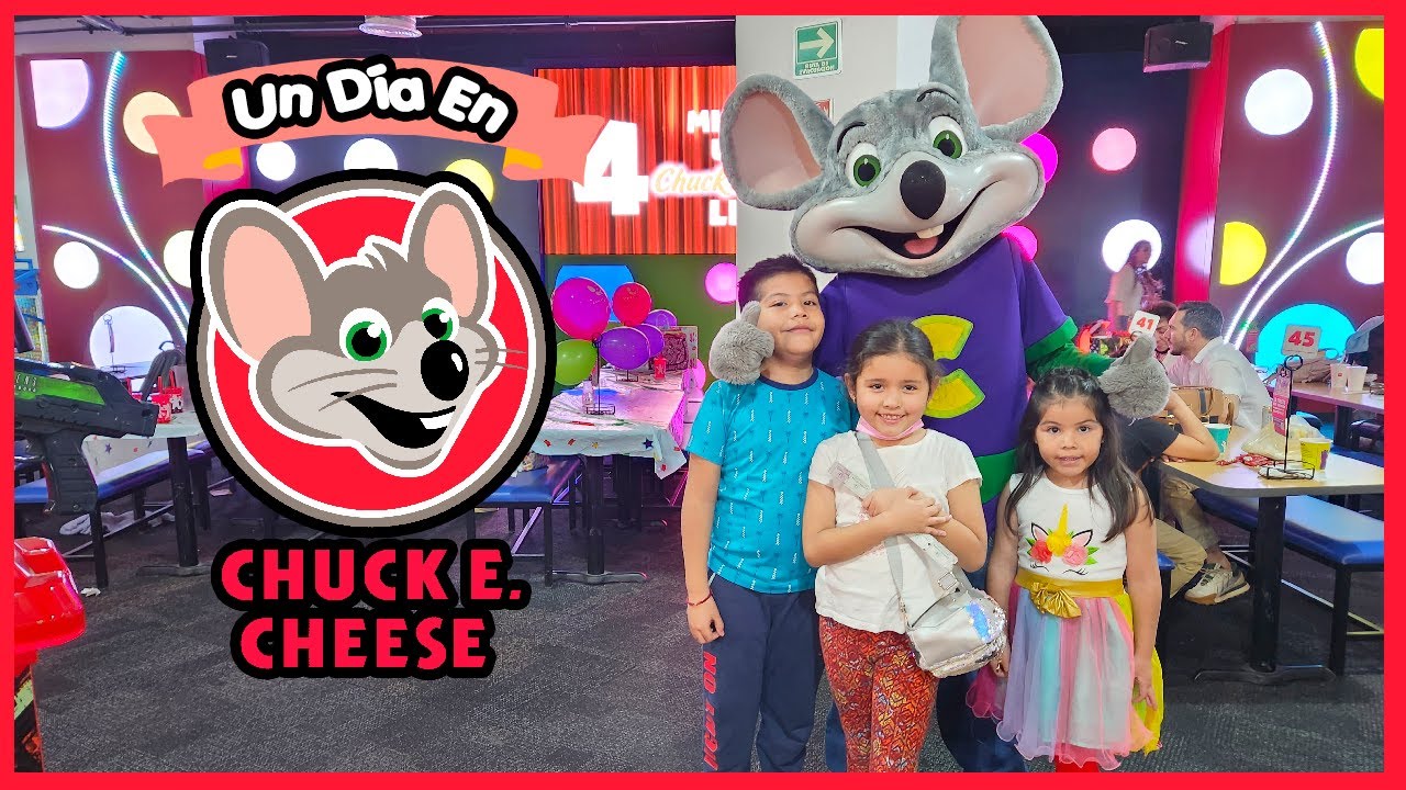 UN DÍA EN CHUCK E. CHEESE 🐭🍕 GUADALAJARA | PLAZA PATRIA | PIZZA | JUEGOS | CESARE 182
