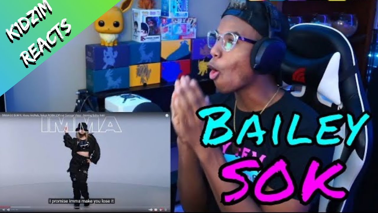 GAMER/DANCER REACTS TO K/DA - DRUM GO DUM  (Official Concept Video - Starring Bailey Sok)