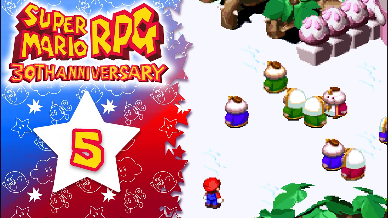 Nubes, Lava y ALA VERG4 LOS POWER RANGERS!! °||° Super Mario RPG🌠 30th Anniversary (SNES) PART #5