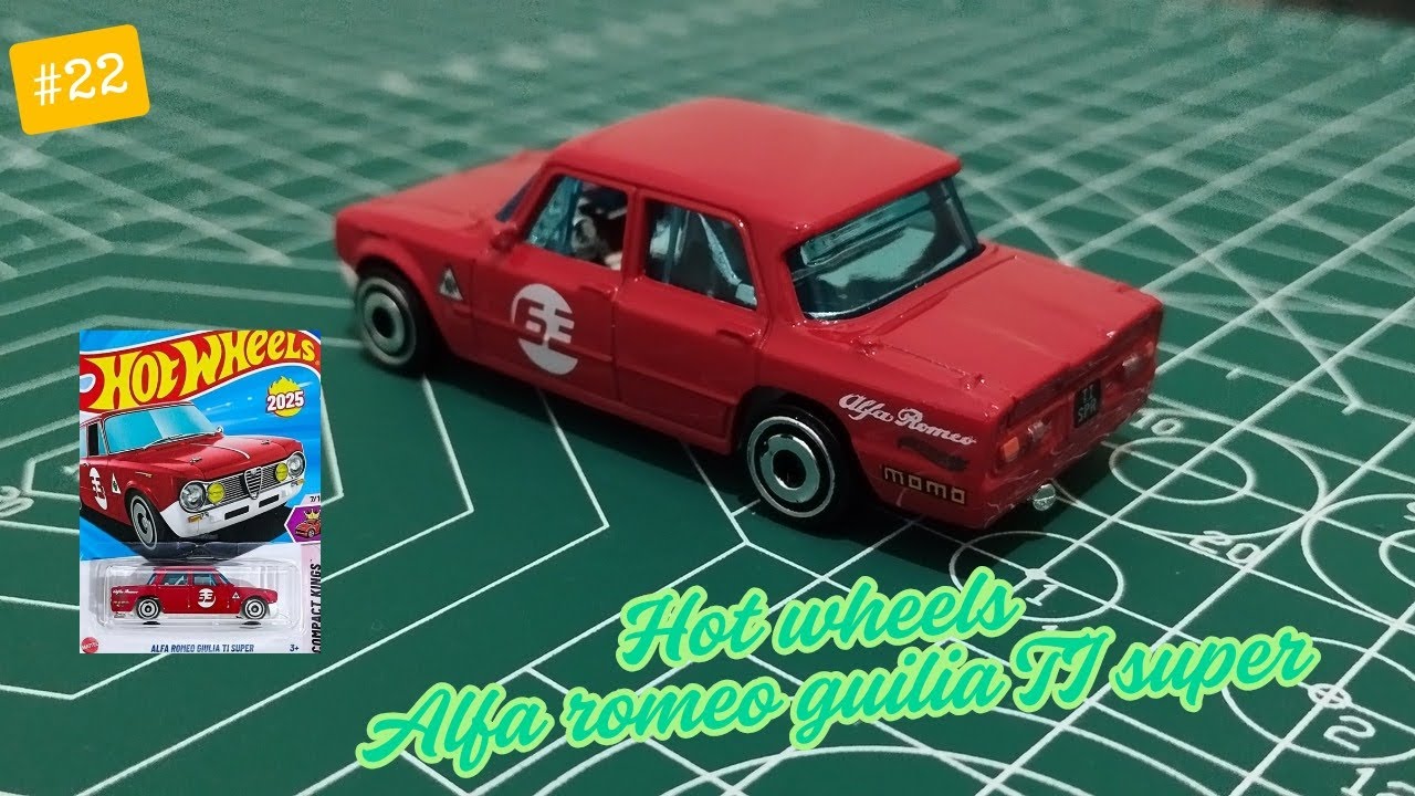 EP 22 Hot Wheels Alfa Romeo Guilia TI Super, So cOol