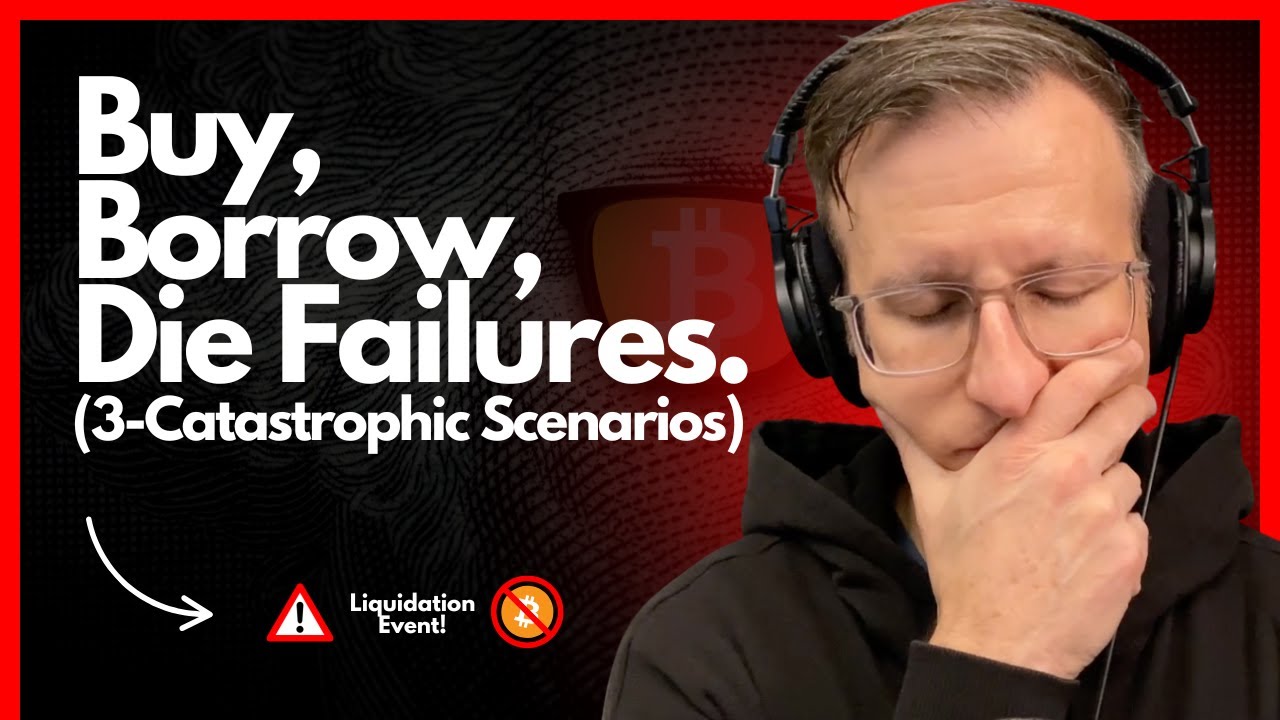 When Does Buy, Borrow, Die FAIL? Liquidation Risk and The 0.21 BTC Safety Zone